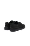 Siyah Deri Erkek Sneaker Ayakkabı
