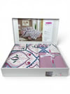 KRİSTAL NEVRESİM TAKIMI ANTİK PEMBE