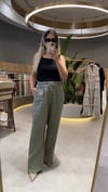 Beli Lastikli Keten Pantolon