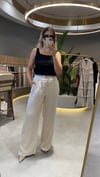 Beli Lastikli Keten Pantolon
