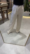 Beli Lastikli Keten Pantolon