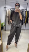 Botanica Keten  Nakışlı Takım