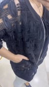 Büyük Beden  Siyah Bomber  Ceket
