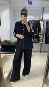 Elise  Şeritli Dantel  Takım