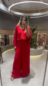 Pamuk Tulum Büyük Beden Kırmızı