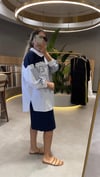 Urban Royale Çizgili Oversize Gömlek