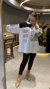 Urban Royale Çizgili Oversize Gömlek