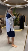 Urban Royale Çizgili Oversize Gömlek