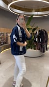 Valencia Büyük Beden Premium Denim Bomber Ceket