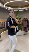 Valencia Büyük Beden Premium Denim Bomber Ceket