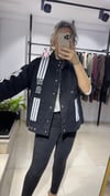 Valencia Büyük Beden Premium Denim Bomber Ceket
