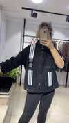 Valencia Büyük Beden Premium Denim Bomber Ceket