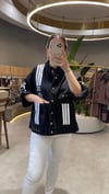 Valencia Büyük Beden Premium Denim Bomber Ceket