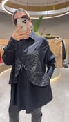 Yelekli Oversize Gömlek