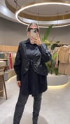 Yelekli Oversize Gömlek