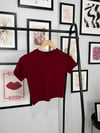 Basic Bordo Tişört
