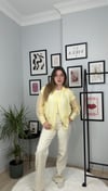 Çıma Detaylı Ekru Jean