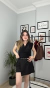 Siyah Şort Etek