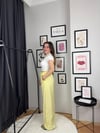 Tensel Kumaş Bağlamalı Pantolon