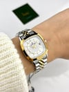 DANIEL KLEIN DK.1.14129-4 “SILVER-GOLD KASA” KADIN KOL SAATİ