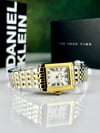DANIEL KLEIN DK.1.13786-5 “GOLD-SILVER KASA” KADIN KOL SAATİ