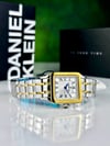 DANIEL KLEIN DKE.1.10814-4 “GOLD-SILVER KASA” KADIN KOL SAATİ