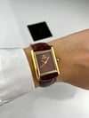 HOMİES HM28504S01-3 UNISEX BORDO KOL SAATİ