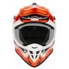 Acerbis Lınear Kask 2206 Turuncu Beyaz