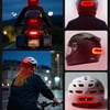 instatech Motosiklet ve Bisiklet Kask Çanta Vb Uyumlu LED Çakar Gece Görünürlük Usb'li LED