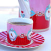 Pip Studio Kırmızı Pembe Porselen Çay Fincanı 200 Ml
