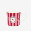 Pip Studio Kırmızı Pembe Porselen Kupa 150 Ml