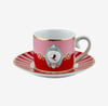Pip Studio Kırmızı Porselen Kahve Fincanı 90 Ml