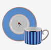 Pip Studio Mavi Porselen Kahve Fincanı 90 Ml