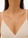 Aqua Layers Gold Kolye