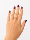Bloom Bone Gold Yüzük