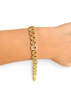 Luxe Square Gold Bileklik