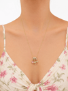 Rose Charm Gold Kolye