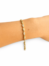 Twist Glow Gold Bileklik
