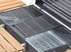 Grillia Grillord‑75 Kömürlü Barbekü (1 Adet Döküm Izgaralı) + Hediye Seti (Önlük + Kılıf)