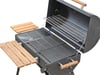Grillia Grillord‑75 Kömürlü Barbekü (1 Adet Döküm Izgaralı) + Hediye Seti (Önlük + Kılıf)