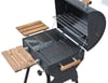 Grillord‑50 Kömürlü Barbekü (1 Adet Döküm Izgaralı) + Hediye Seti (Önlük + Kılıf)