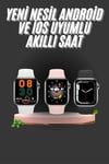 1.83 İnç Akıllı Saat Android ve İOS Uyumlu Çağrı Cevaplayabilen Adımsayar GPS Takibi