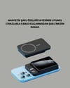 10000mAh Kapasiteli Manyetik USB-C ve Kablosuz Powerbank W09