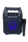 10W Güçlü Ses Performanslı Bluetooth Karaoke Hoparlörü