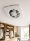 120 mm Havalandırma Fanı 180 m³/h Dekoratif Duvar ve Tavan Tipi Aspiratör