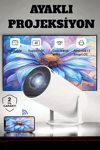 130 İnç Geniş Ekran ve 4K Destekli Full HD Projeksiyon Cihazı