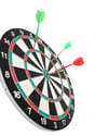 17 İnç Dart Tahtası Şık Tasarım Dayanıklı Yapı ve Dart Oku Hediyeli