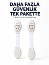 2 Adet Güçlü Yapışkanlı Çocuk Güvenlik Kilidi