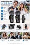 2.4G Kablosuz Yaka Mikrofonu Uzun Pil Ömrü ve Dijital Ekranlı