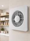20 W Havalandırma Fanı 150 mm Bağlantı Çapı 20,8 x 20,8 cm Dekoratif Aspiratör